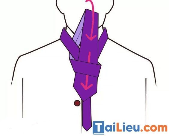Cách thắt cà vạt kiểu Windsor Knot