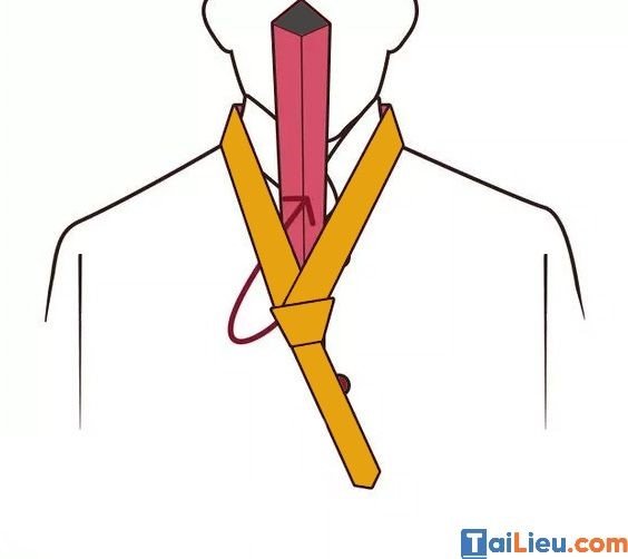 Cách thắt cà vạt kiểu Four In Hand Knot