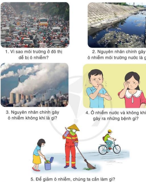 Bảo vệ môi trường đô thị trang 34 Tiếng Việt lớp 3 Tập 2 | Cánh diều