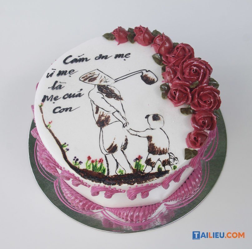 Bánh kem mừng lễ Vu Lan