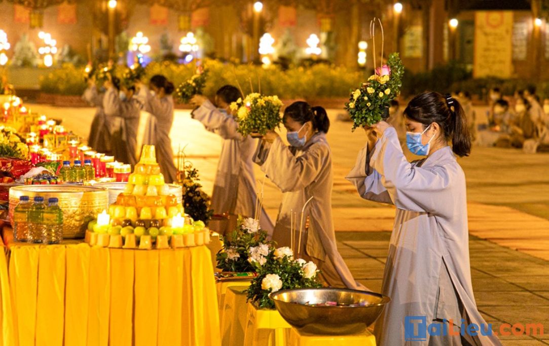 Hình ảnh lễ Vu Lan đẹp