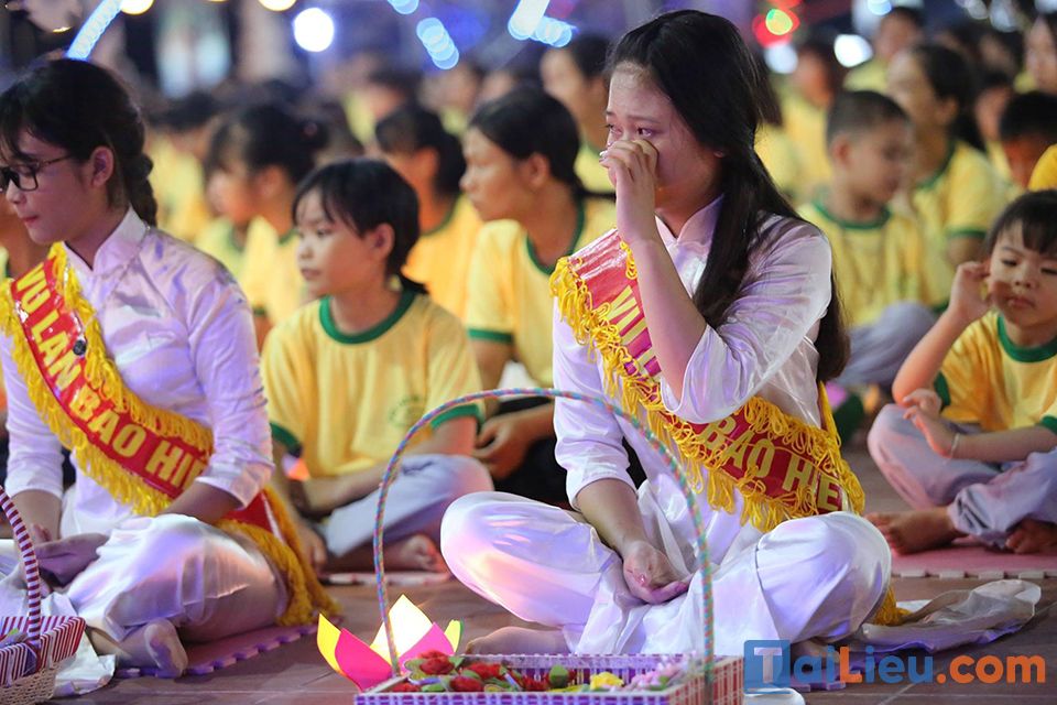 Hình ảnh lễ Vu Lan đẹp