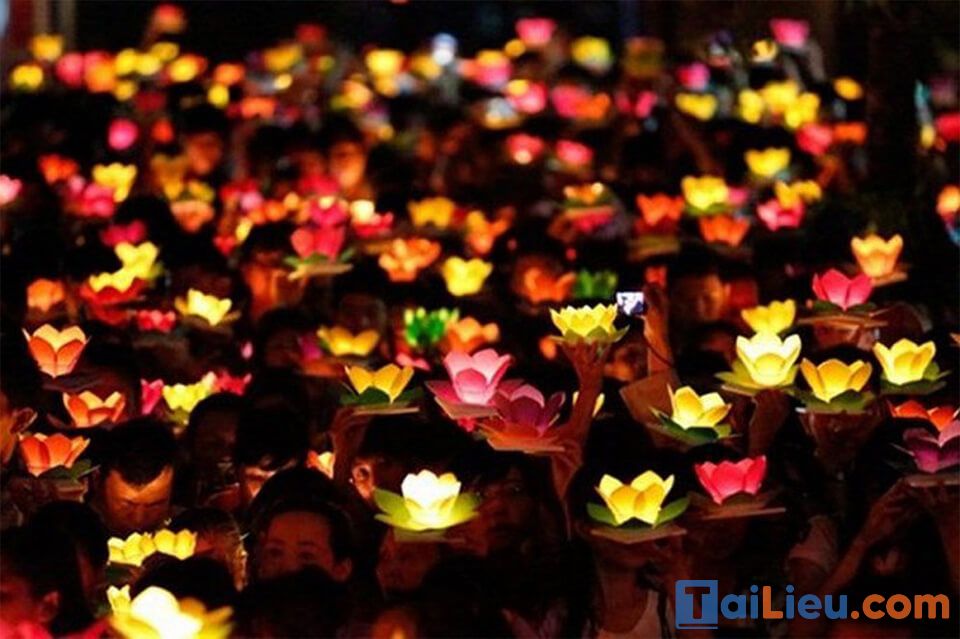 Hình ảnh lễ Vu Lan đẹp