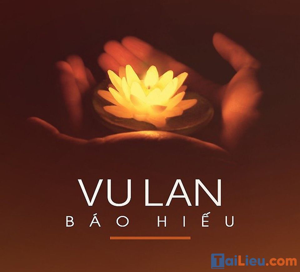 Hình ảnh lễ Vu Lan đẹp
