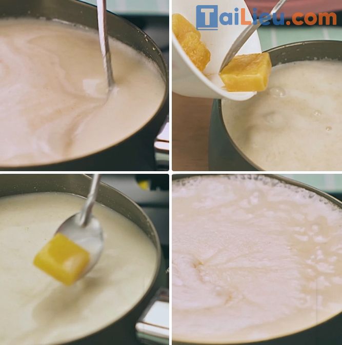 Cách làm sữa yến mạch hạt sen