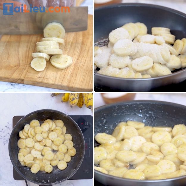 Cách làm bánh chuối nướng bằng nồi cơm điện