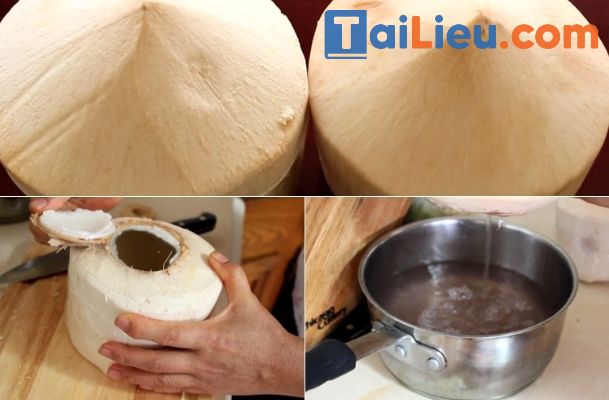 Cách làm thạch dừa sương sa