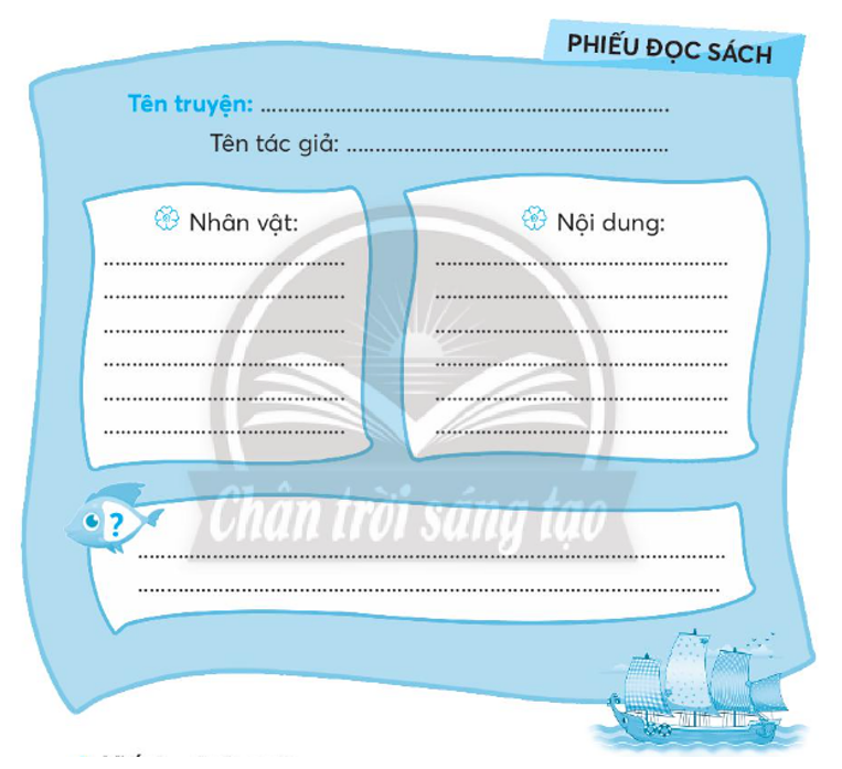Vở bài tập Tiếng Việt lớp 3 Bài 1: Chiếc nhãn vở đặc biệt trang 6, 7, 8 Tập 1 | Chân trời sáng tạo