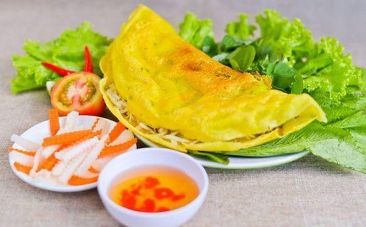 Cách làm bánh xèo chay thơm ngon đúng vị