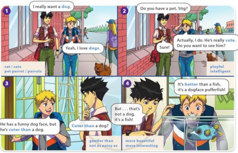 Tiếng Anh lớp 7 Unit 5 Language focus trang 50, 51 | Explore English 7 Cánh diều (ảnh 1)