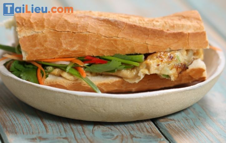 Cách làm bánh mì pate trứng