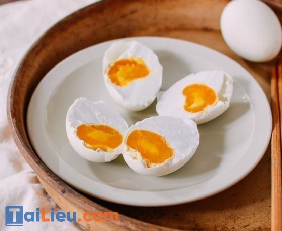 Cách làm trứng muối kiểu Trung Quốc