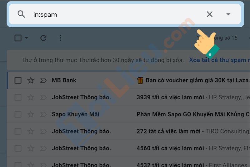 Cách giải phóng dung lượng Gmail