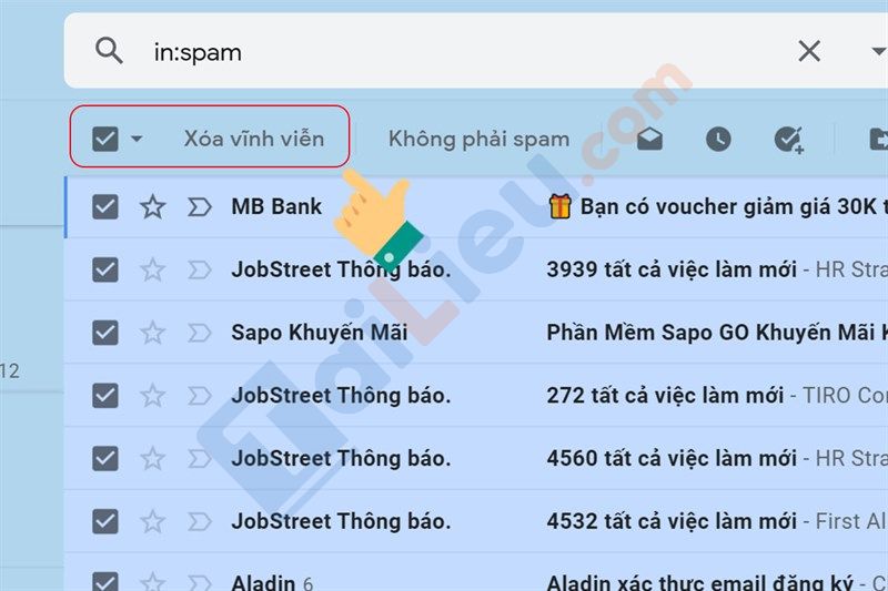 Cách giải phóng dung lượng Gmail