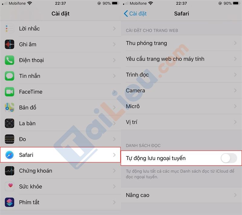 Cách giải phóng dung lượng iPhone