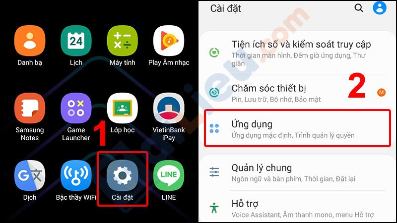 Cách giải phóng dung lượng Samsung