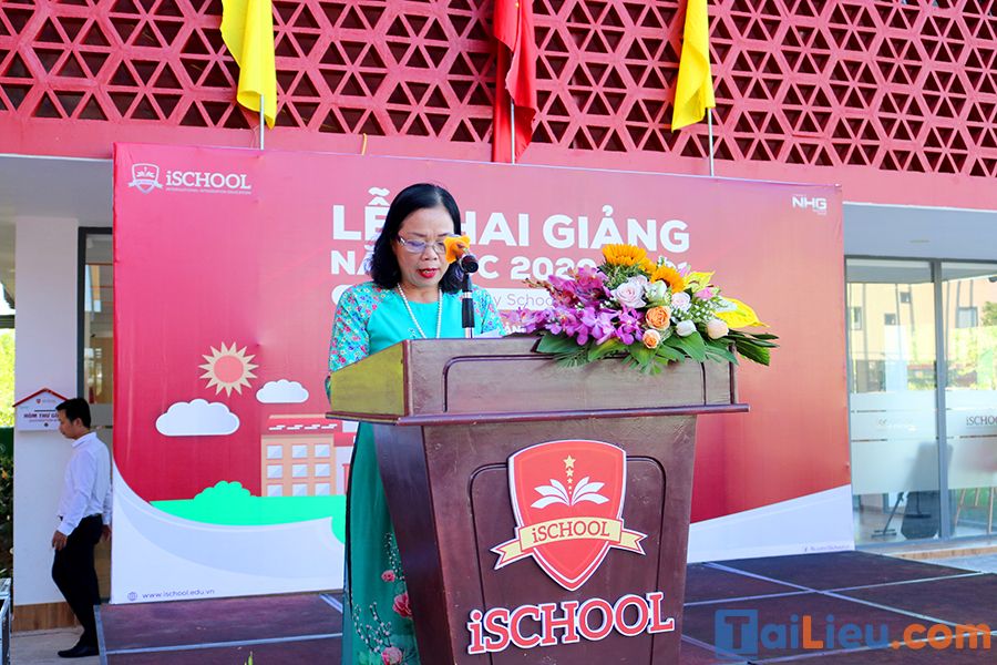 Bài phát biểu khai giảng năm học mới của hiệu trưởng