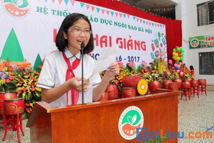 Bài phát biểu khai giảng năm học mới của học sinh