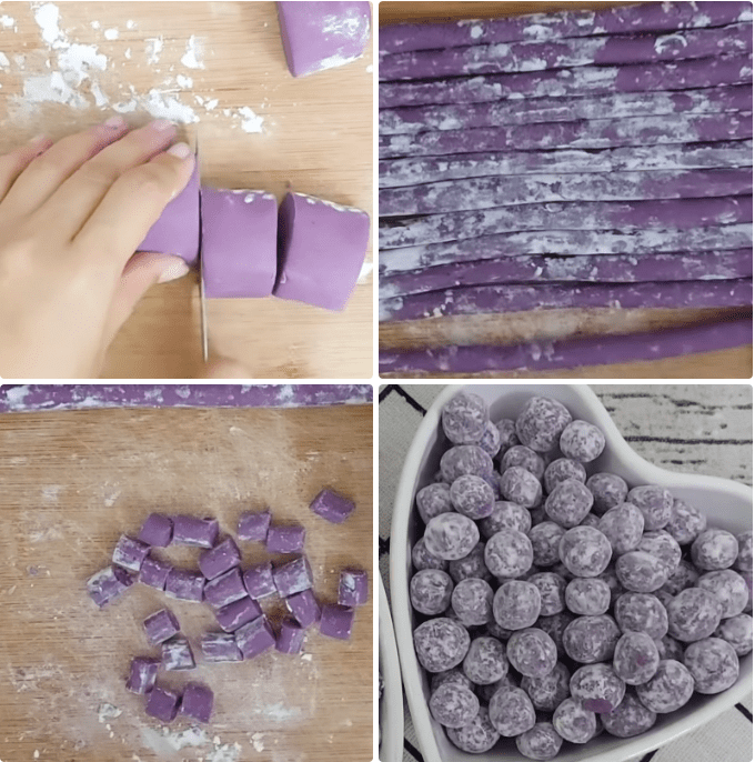 Bước 3: Tạo hình trân châu