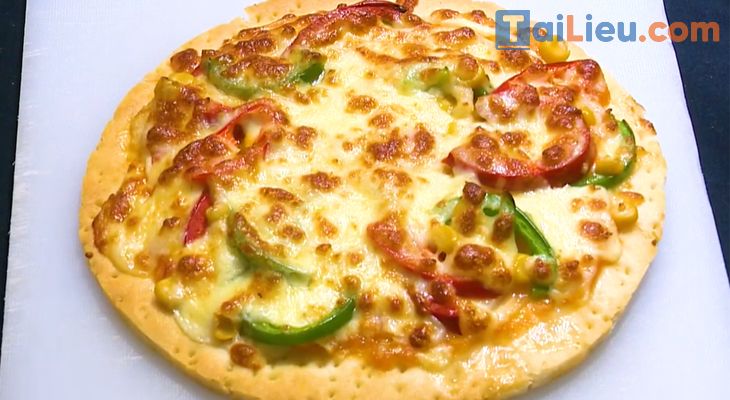 Cách làm pizza bằng nồi chiên không dầu