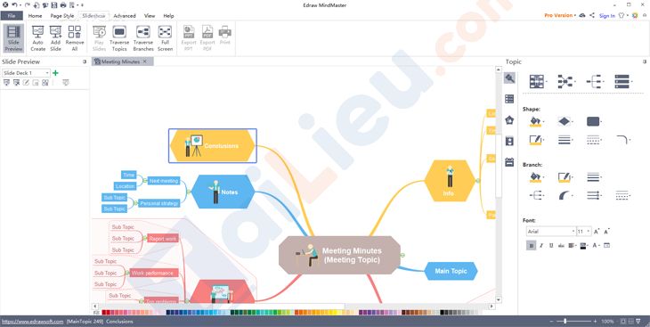 Phần mềm vẽ mindmap trên máy tính và điện thoại