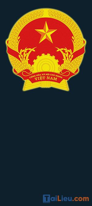 Tải Hình Nền Quốc Huy Việt Nam Full HD 4K Cho Điện Thoại