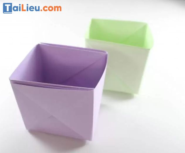 Cách làm hộp giấy mini