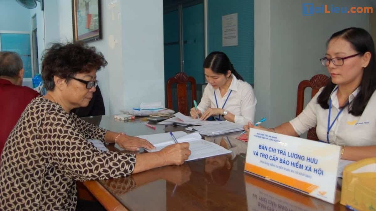 Cách tính lương hưu bình quân 5 năm cuối