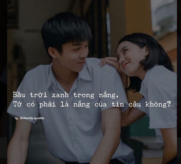 Thơ thả thính crush siêu hay