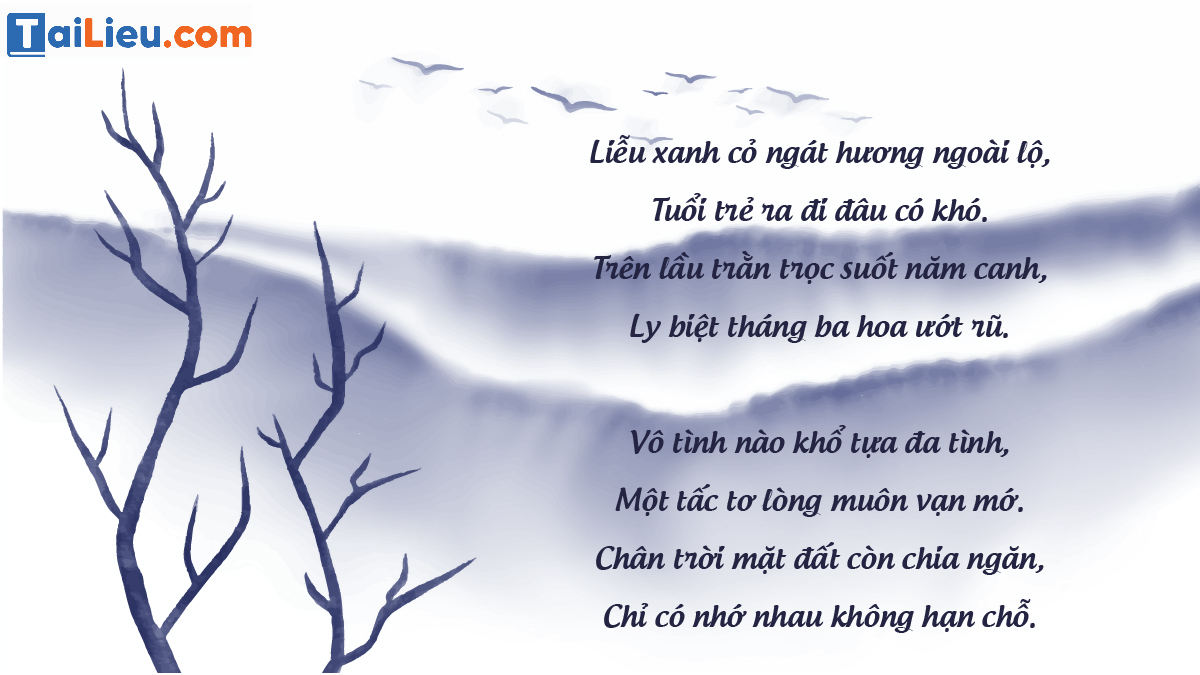 Những bài thơ tiếng Trung hay về tình yêu