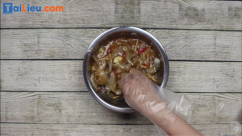 Cách làm mắm tép chua Huế