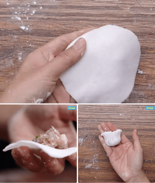 Cách làm vỏ bánh há cảo