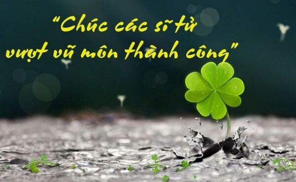 Những hình ảnh chúc các sĩ tử thi tốt đẹp nhất