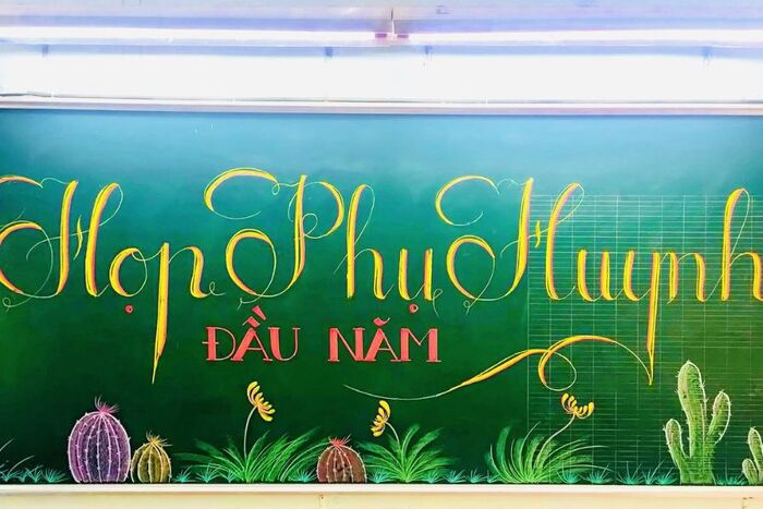 bảng trang trí họp phụ huynh bảng trang trí họp phụ huynh