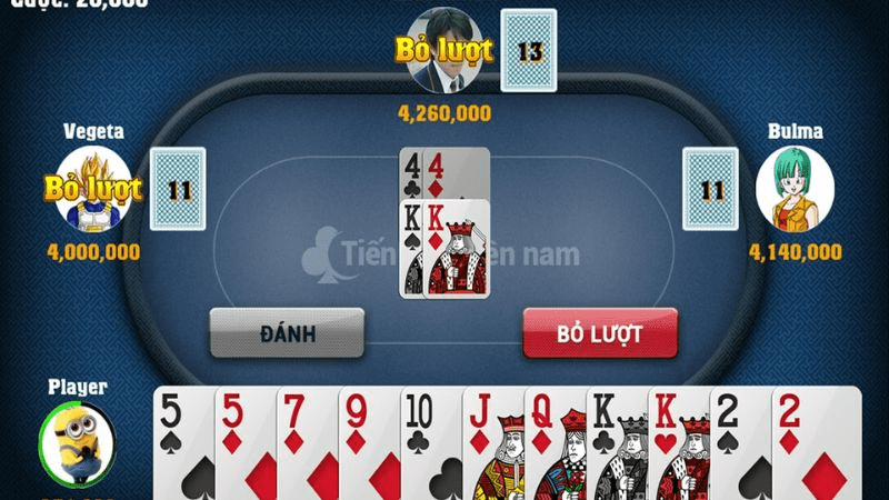 Giá trị quân bài và thứ tự chất Giá trị quân bài và thứ tự chất