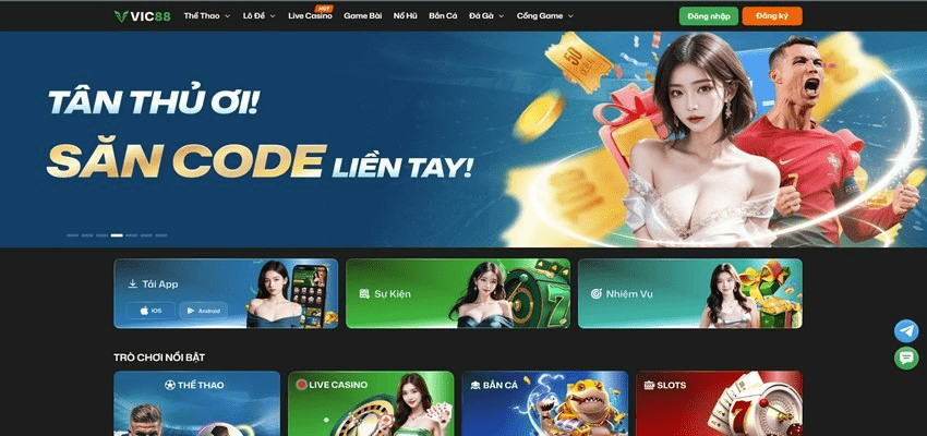  Tham gia casino vic săn code liền tay