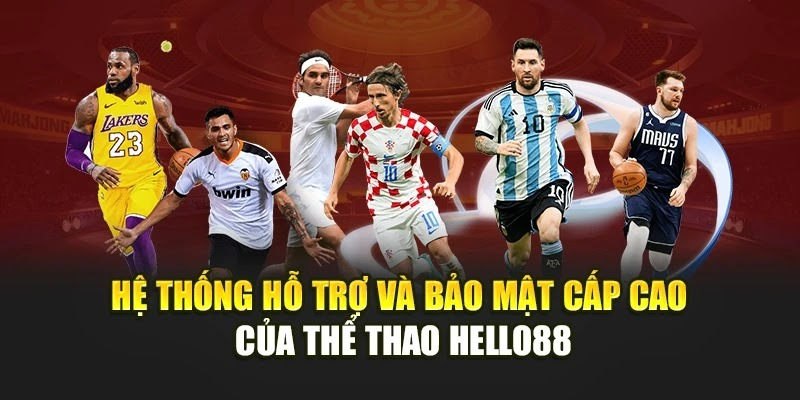 Hệ thống hỗ trợ và bảo mật cấp cao của thể thao Hello88 Hệ thống hỗ trợ và bảo mật cấp cao của thể thao Hello88